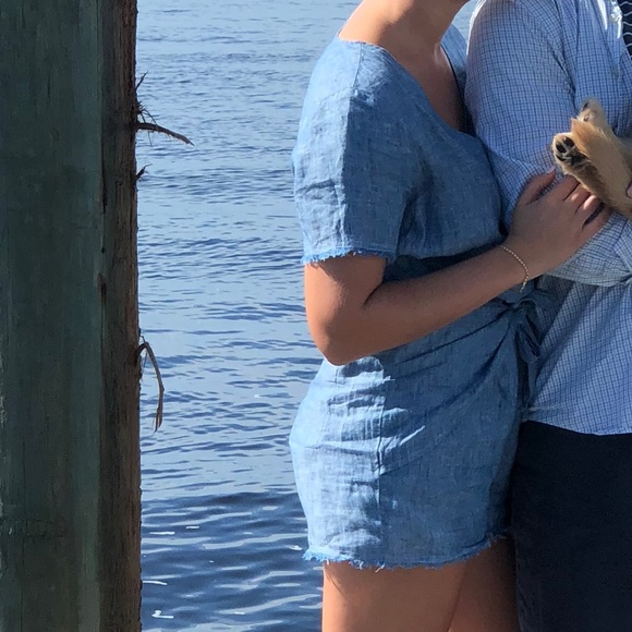 Anthropologie chambray romper - Picture 6 of 6